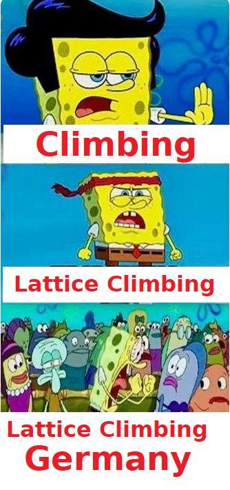 Climbing
Lattice Climbing
Lattice Climbing
Germany