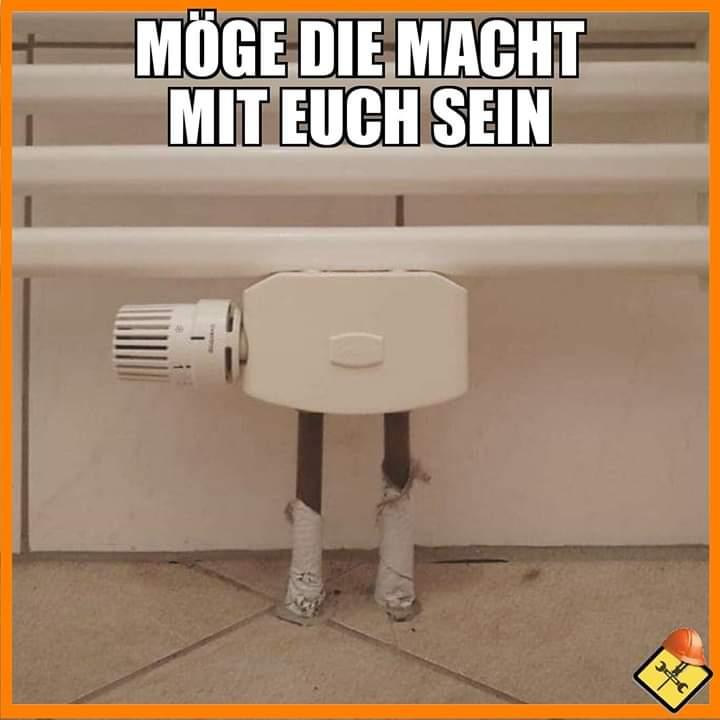 MÖGE DIE MACHT
MIT EUCH SEIN