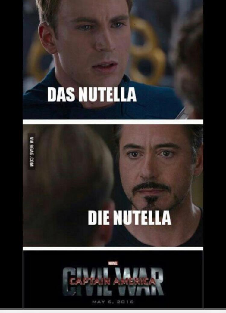 VIA 9GAG.COM
DAS NUTELLA
DIE NUTELLA
CAPTAIN AMERICA
IL WAN
MAY 6, 2016