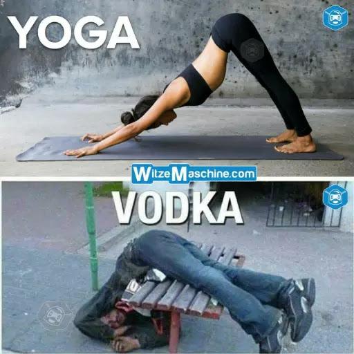 YOGA
Witze Maschine.com
VODKA
10%