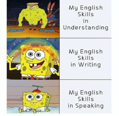 My English
Skills
in
Understanding
My English
Skills
in Writing
My English
Skills
in Speaking