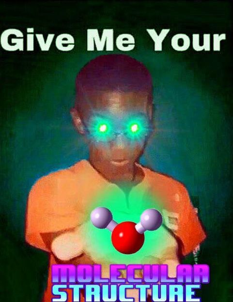 Give Me Your
D
MOLECULAR
STRUCTURE