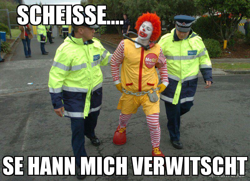 SCHEISSE....
L
McGE
Verte
POLKE
SE HANN MICH VERWITSCHT