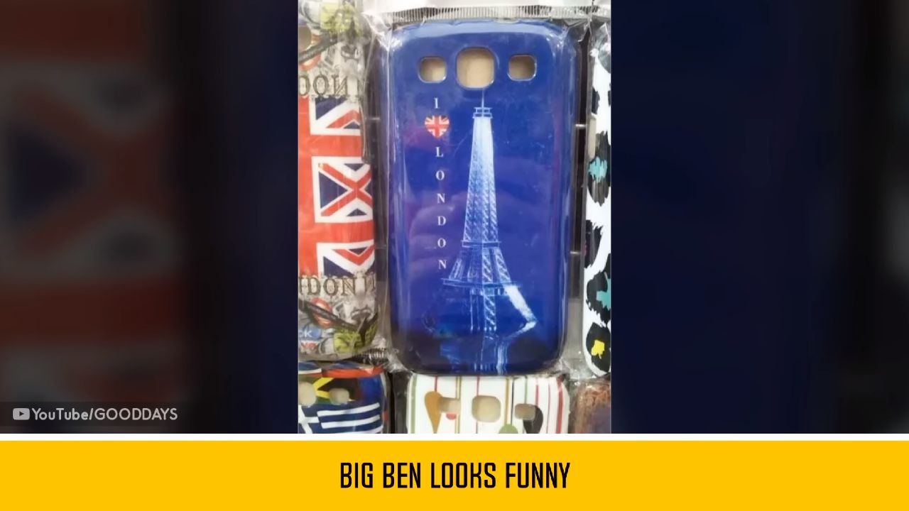 YouTube/GOODDAYS
DOMN
DON
BIG BEN LOOKS FUNNY