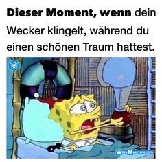 Dieser Moment, wenn dein
Wecker klingelt, während du
einen schönen Traum hattest.
WaMchina.com