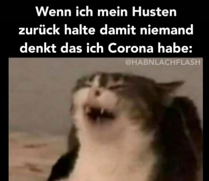 Wenn ich mein Husten
zurück halte damit niemand
denkt das ich Corona habe:
@HABNLACHFLASH