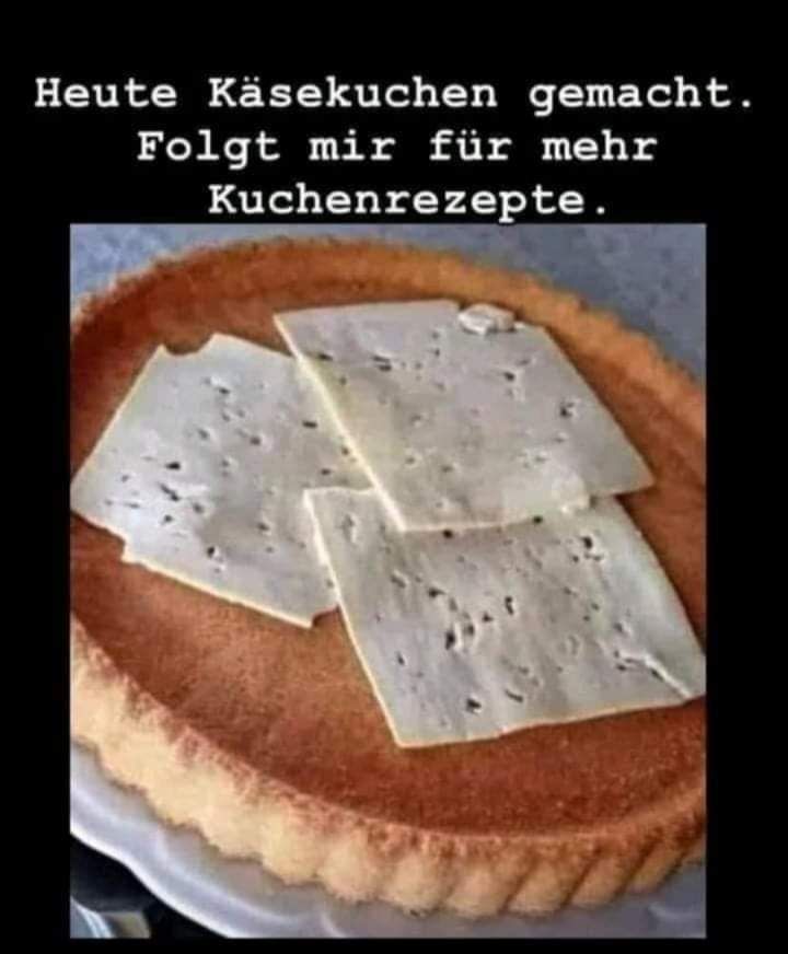 Heute Käsekuchen gemacht.
Folgt mir für mehr
Kuchenrezepte.