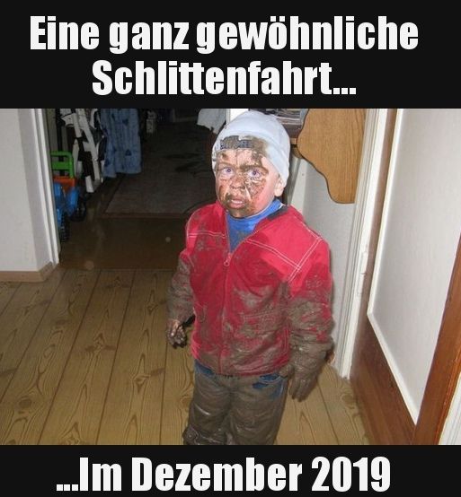 Eine ganz gewöhnliche
Schlittenfahrt...
...Im Dezember 2019