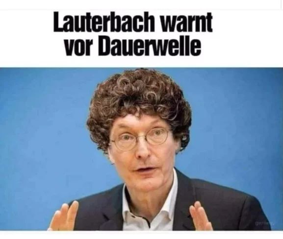 Lauterbach warnt
vor Dauerwelle