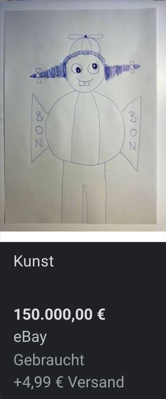 Sa
DON
Kunst
150.000,00 €
eBay
Gebraucht
+4,99 € Versand
BON