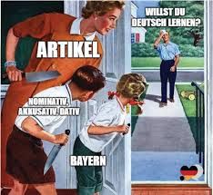 ARTIKEL
NOMINATIV
AKKUSATIV DATIV
BAYERN
WILLST DU
DEUTSCH LERNEN?