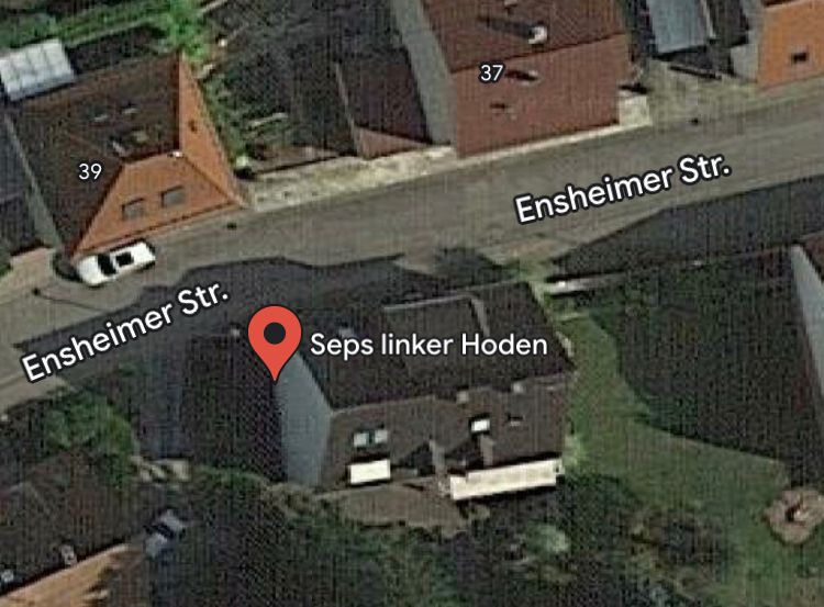 39
Ensheimer Str.
37
Ensheimer Str.
Seps linker Hoden