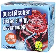 Durstlöscher
Eistee Energy
Geschmack
OHNE
TAURIN
500ml
VEGAN