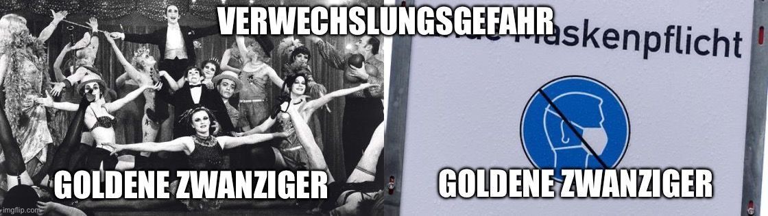 
VERWECHSLUNGSGEFAH skenpflicht
Ra Shemale
GOLDENE ZWANZIGER
GOLDENE ZWANZIGER