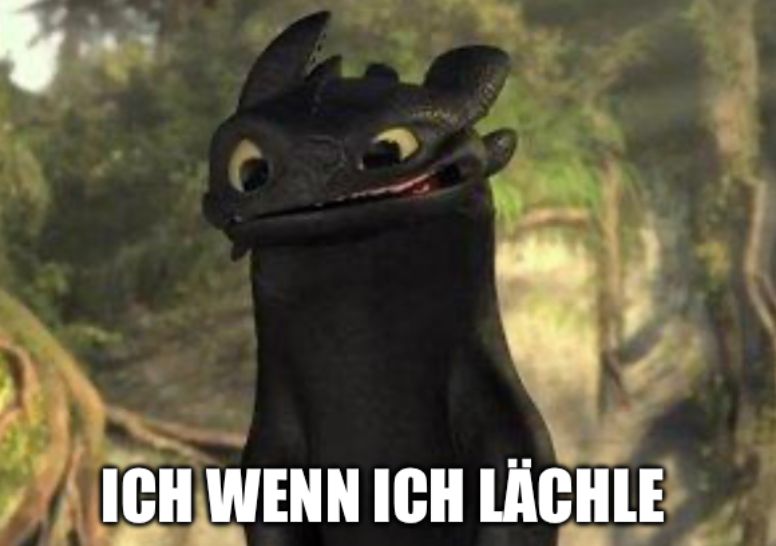 ICH WENN ICH LÄCHLE