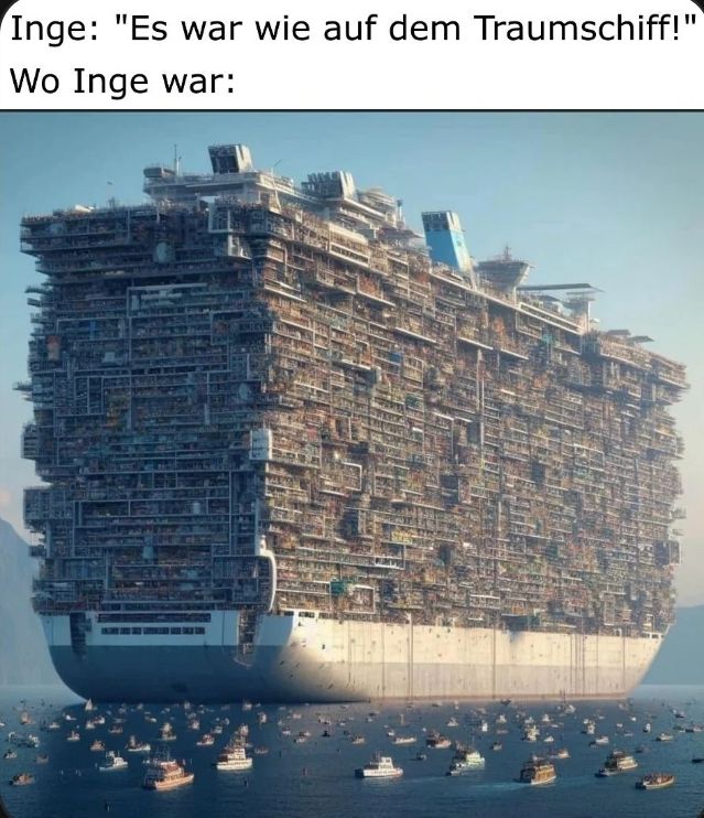 Inge: "Es war wie auf dem Traumschiff!"
Wo Inge war: