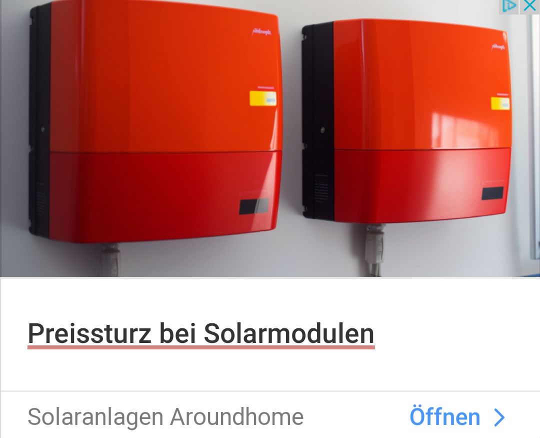 p
Preissturz bei Solarmodulen
Solaranlagen Aroundhome
A
Öffnen >