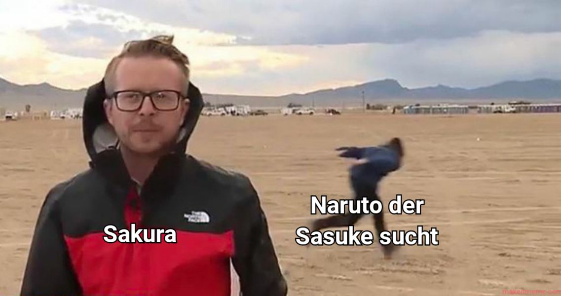 Sakura
Naruto der
Sasuke sucht