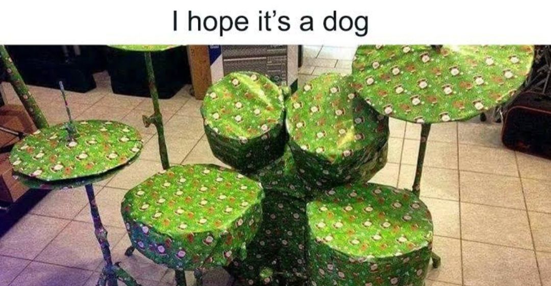 I hope it's a dog