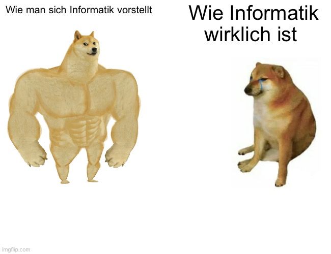 Wie man sich Informatik vorstellt

Wie Informatik
wirklich ist