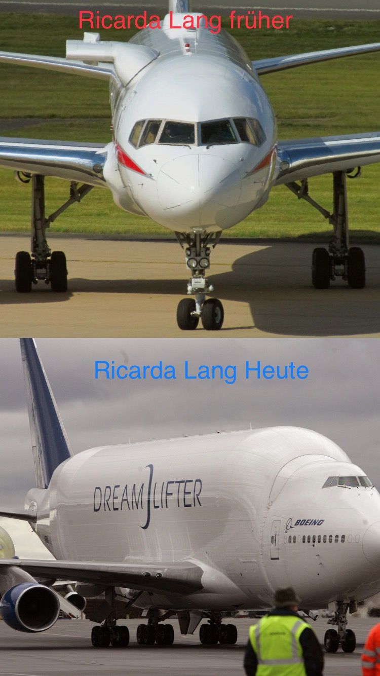 Ricarda Lang früher
Ricarda Lang Heute
DREAM LIFTER
TV
BOEING