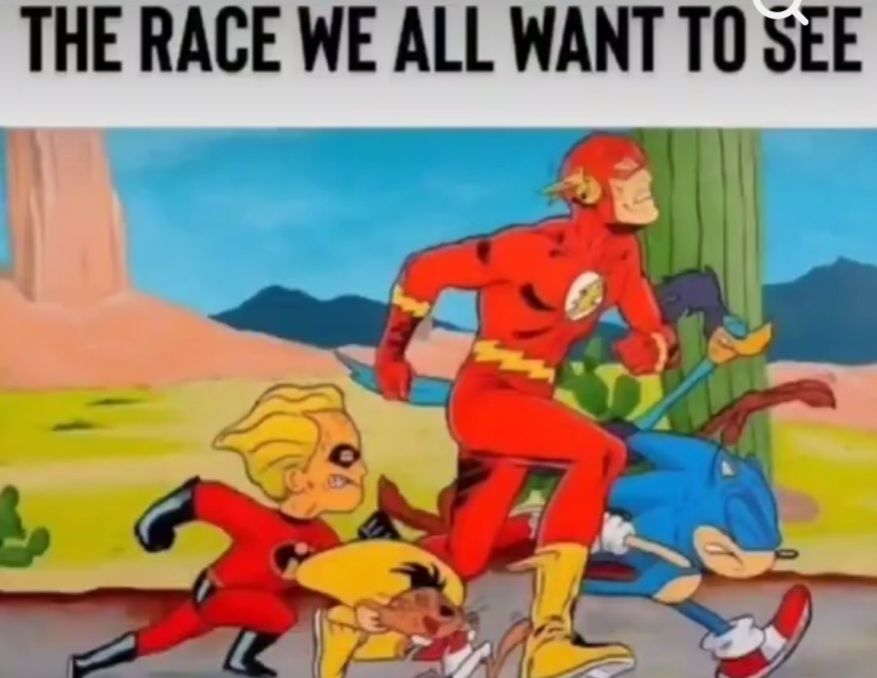 THE RACE WE ALL WANT TO SEE