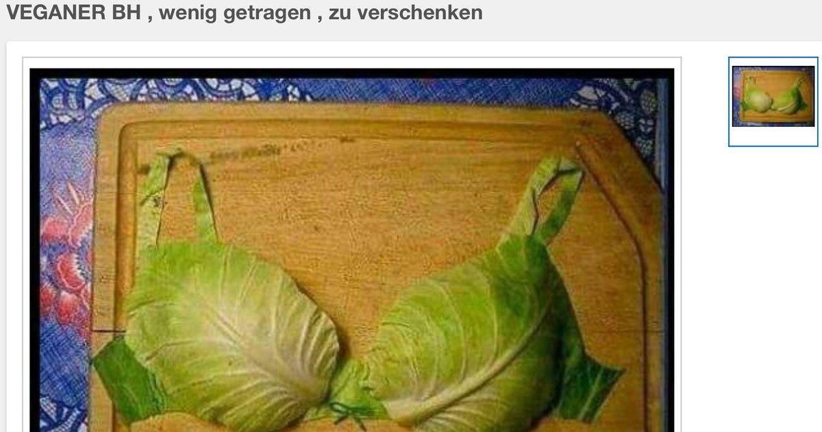 VEGANER BH, wenig getragen, zu verschenken