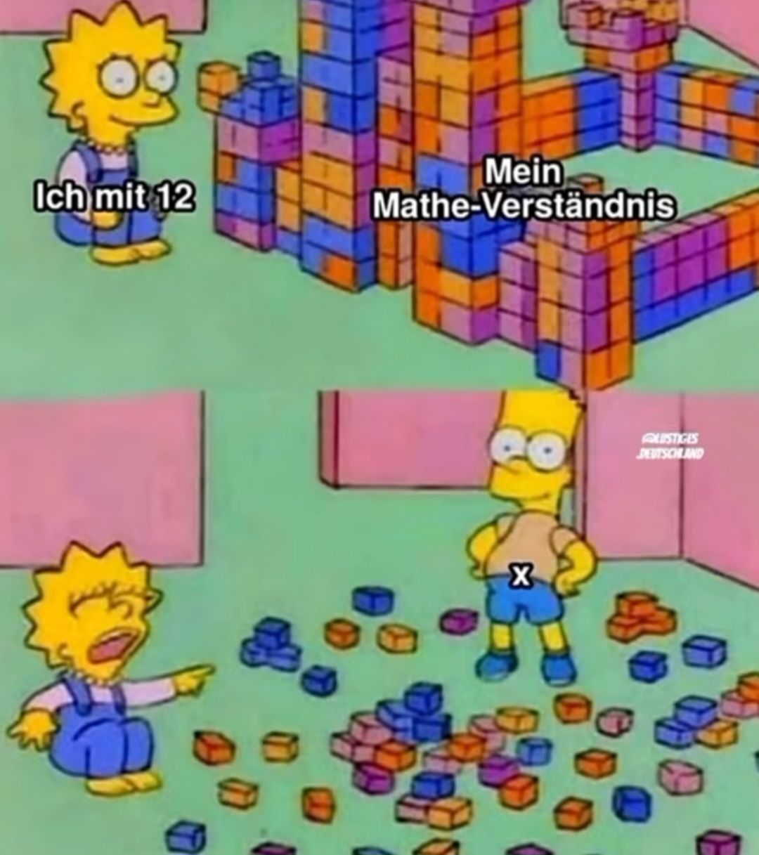 Ich mit 12
Mein
Mathe-Verständnis
X
LISTIGES
DEUTSCHLAND