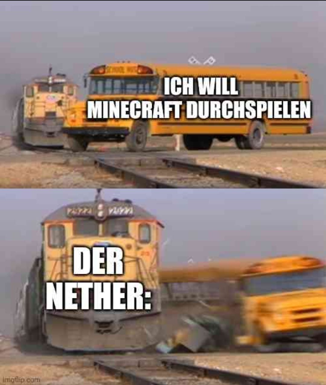 Imotlip.com
ICH WILL T
MINECRAFT DURCHSPIELEN
PATRON
DER
NETHER: