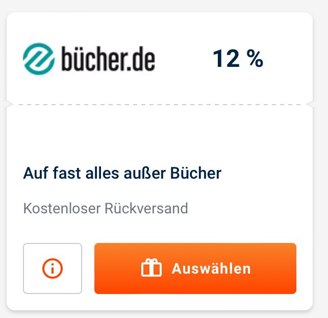 bücher.de
i
12%
Auf fast alles außer Bücher
Kostenloser Rückversand
Auswählen