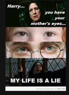 Harry...
you have
your
mother's eyes...
MY LIFE IS A LIE