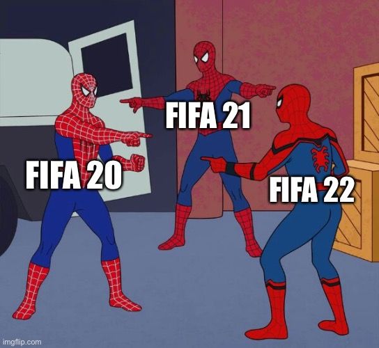 FIFA 20

FIFA 21
3225
FIFA 22