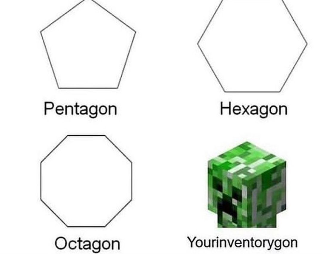 Pentagon
Hexagon
Octagon
Yourinventorygon