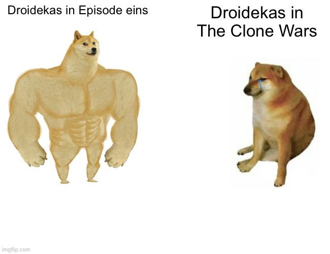 Droidekas in Episode eins
Droidekas in
The Clone Wars
