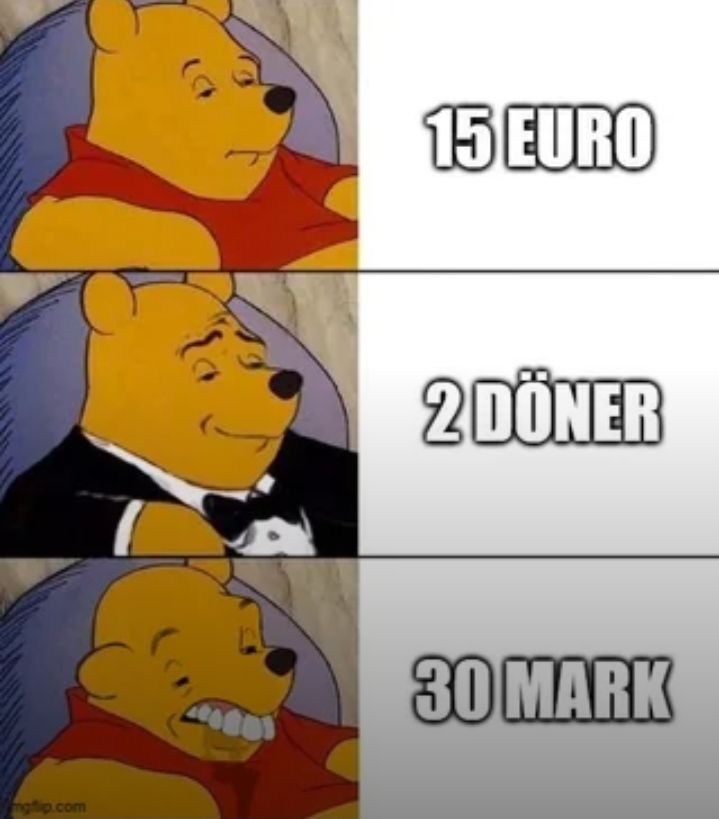 mgflip.com
15 EURO
2DÖNER
30 MARK