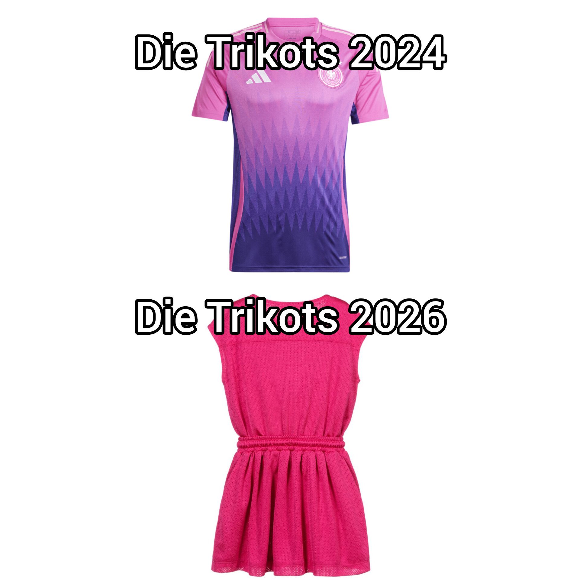 Die Trikots 2024
Die Trikots 2026