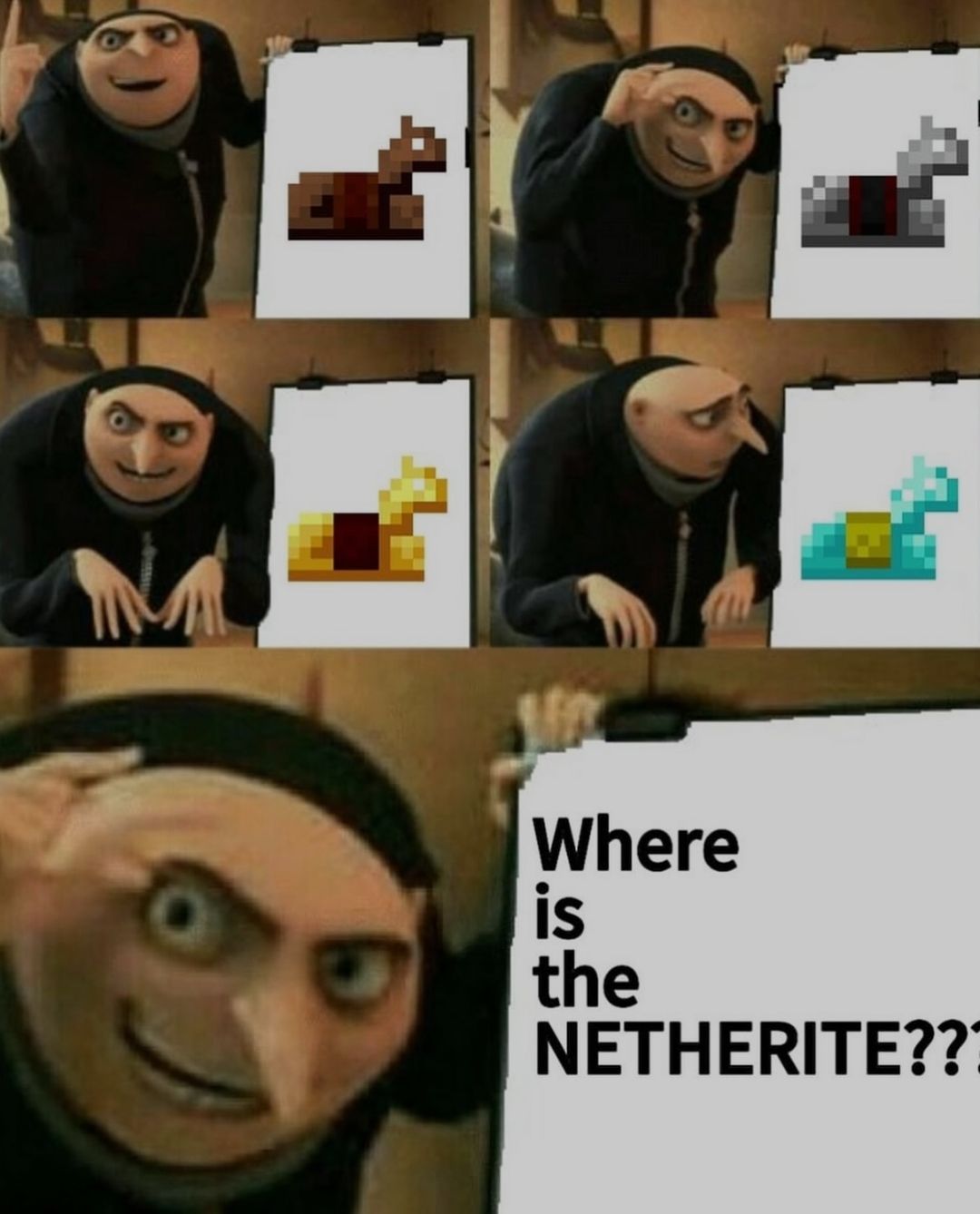 L
Where
is
the
NETHERITE??