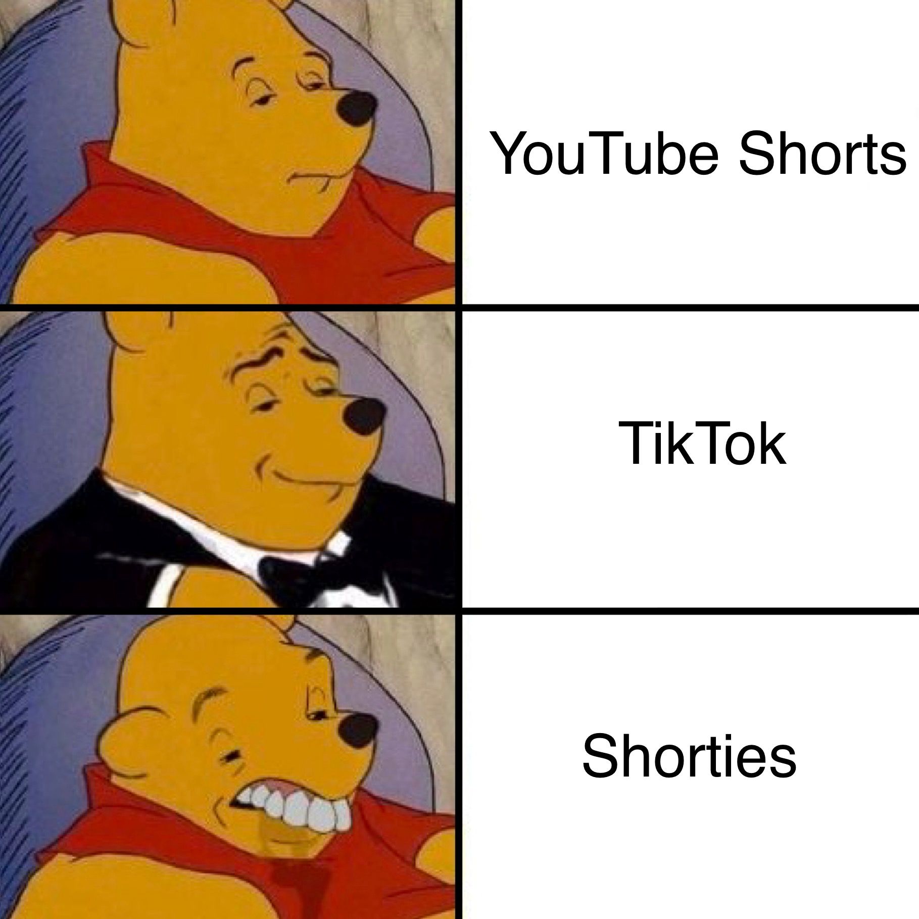 YouTube Shorts
TikTok
Shorties