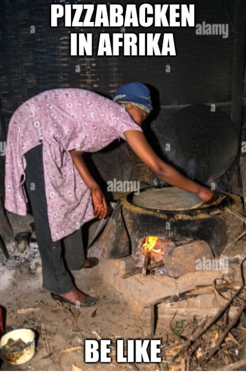 a
PIZZABACKEN
IN AFRIKA
a
alamy
alamy
BE LIKE
a
alam