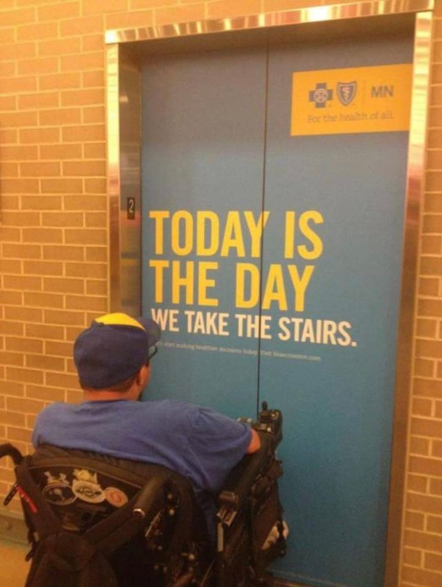 MN
For the health of all
TODAY IS
THE DAY
WE TAKE THE STAIRS.