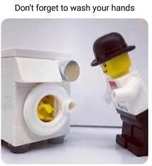 Don't forget to wash your hands