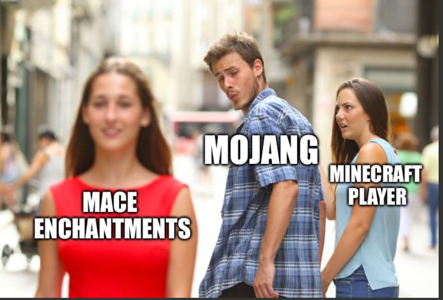 MOJANG
MACE
ENCHANTMENTS
MINECRAFT
PLAYER