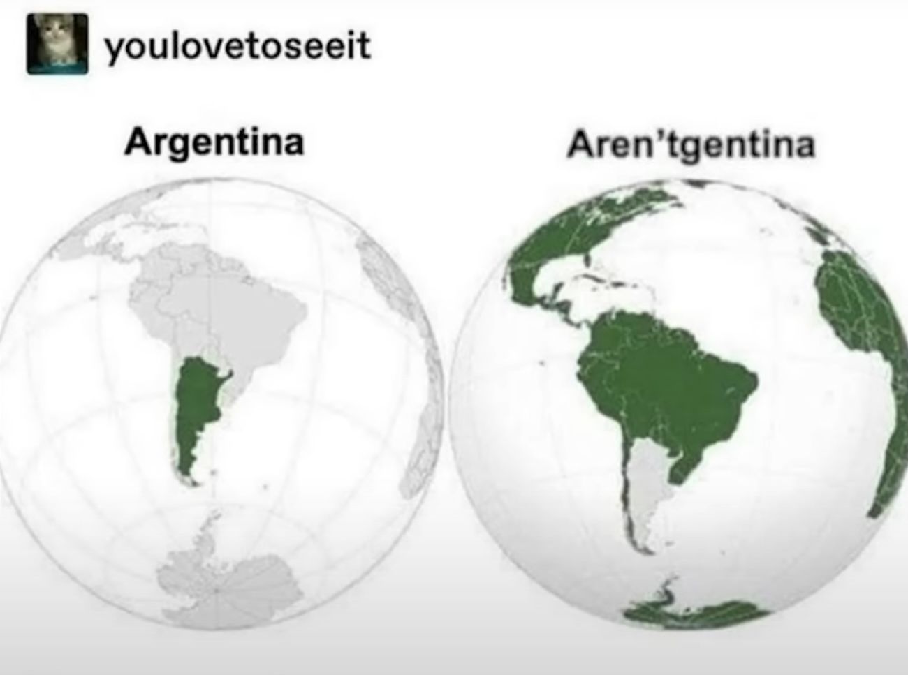 youlovetoseeit
Argentina
Aren'tgentina