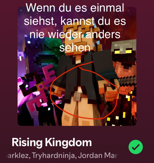 Wenn du es einmal
siehst, kannst du es
- nie wieder anders
sehen
Rising Kingdom
arklez, Tryhardninja, Jordan Mar