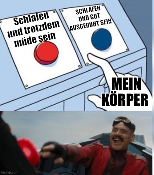 
Schlafen
und trotzdem
müde sein
SCHLAFEN
UND GUT
AUSGERUHT SEIN
°
MEIN
KÖRPER