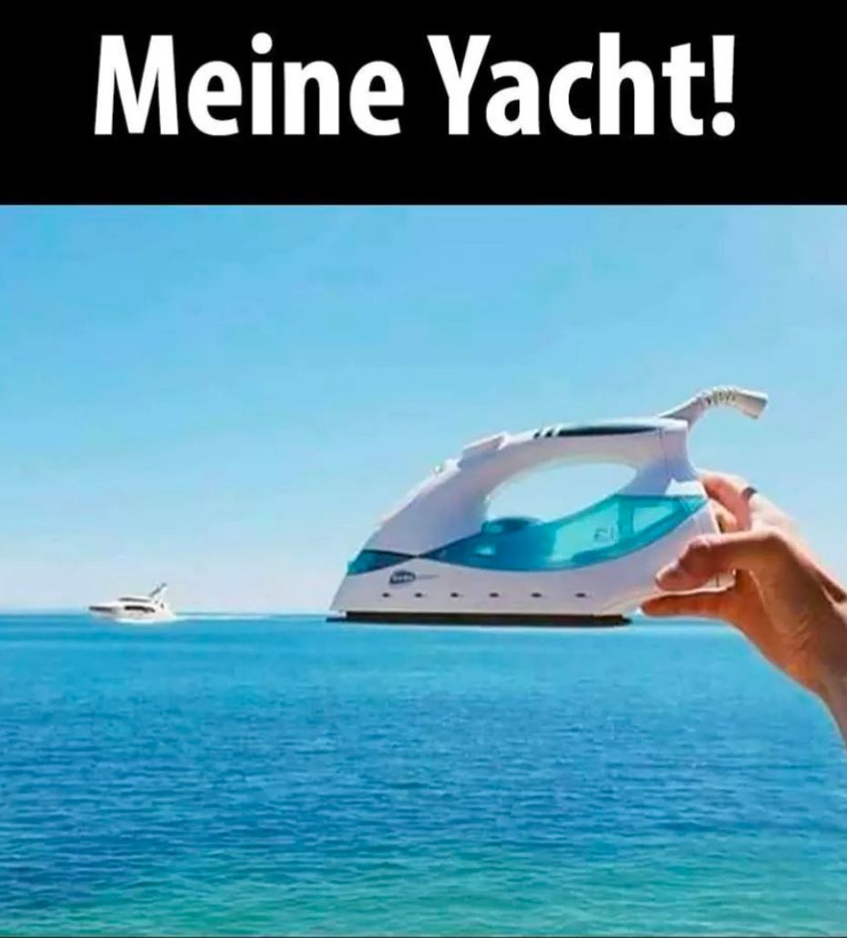 Meine Yacht!