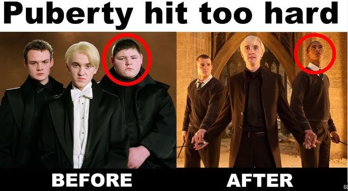 Puberty hit too hard
BEFORE
AFTER