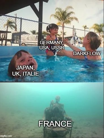 
JAPAN,
UK, ITALIE
GERMANY,
USA, USSR
FRANCE
DARKFLOW