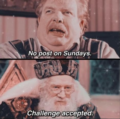 3308
No post on Sundays.
Challenge accepted.